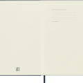 Moleskine Classic Large Ruled Hard Cover Notebook - Navy Blue