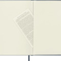 Moleskine Classic Large Ruled Hard Cover Notebook - Navy Blue