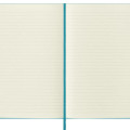 Moleskine Classic Large Ruled Hard Cover Notebook - Reef Blue