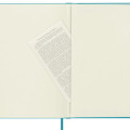 Moleskine Classic Large Ruled Hard Cover Notebook - Reef Blue