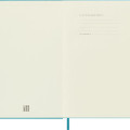 Moleskine Classic Large Ruled Hard Cover Notebook - Reef Blue