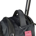 BREE - SANTHOME 2 Wheels Trolley Backpack - Black