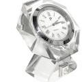 Fanona - Crystal Hexagon Desk Clock by Pierre Cardin - Regular