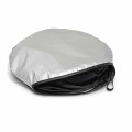 TIPATO Silver / Black Polyester Sunshades