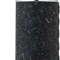 KORU - eco-neutral Metal Pen with Recycled Leather Barrel - Black