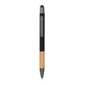 AYTOS - Metal Stylus Pen with Bamboo Grip - Black
