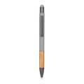 AYTOS - Metal Stylus Pen with Bamboo Grip - Grey