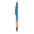 AYTOS - Metal Stylus Pen with Bamboo Grip - Blue