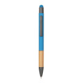 AYTOS - Metal Stylus Pen with Bamboo Grip - Blue