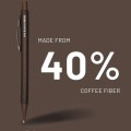DEBAR - Coffee Grounds Ball Point Pen - Natural