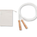 XANTHI - Cotton Jumping Rope in a Cotton Pouch