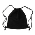 RINGE - Cotton Drawstring Bag - Black