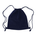 RINGE - Cotton Drawstring Bag - Navy Blue
