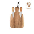 CUCINA - eco-neutral® Wooden Serving Board with 2 Knives