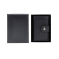 FLORINA - RFID PU Slim Cardholder Wallet - Black