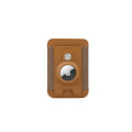 MARZ - Santhome® Magnetic Phone Cardholder with Santhome Tag Pocket - Tan
