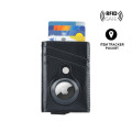 TROMSI - Santhome® PU Card Holder with Santhome Tag pocket - Black