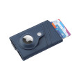 TROMSI - Santhome® PU Card Holder with Santhome Tag pocket - Navy Blue