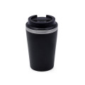 MOSS - Giftology Steel/PP Double Wall Tumbler - 350ml - Black