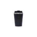 MOSS - Giftology Steel/PP Double Wall Tumbler - 350ml - Black