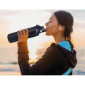 CERVO - Hans Larsen Vacuum Stainless Steel Bottle with Sports Lid - 1L - Black