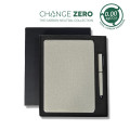 CHANGE ZERO Sustainable Gift Set with Refillable Notebook & Pen - Grey