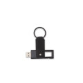 CHANGE ZERO Sustainable Gift Set with Refillable Notebook, Pen & USB Keychain - Black