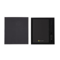 CHANGE ZERO Sustainable Gift Set with Refillable Notebook, Pen & USB Keychain - Black