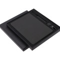 CHANGE ZERO Sustainable Gift Set with Refillable Notebook, Pen & USB Keychain - Black