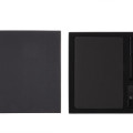 CHANGE ZERO Sustainable Gift Set with Refillable Notebook, Pen & USB Keychain - Black