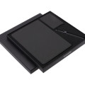 CHANGE ZERO Sustainable Gift Set with Refillable Notebook, Pen & Cardholder - Black