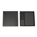 CHANGE ZERO Sustainable Gift Set with Refillable Notebook, Pen & Cardholder - Black
