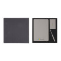 CHANGE ZERO Sustainable Gift Set with Refillable Notebook, Pen & Cardholder - Grey