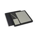 CHANGE ZERO Sustainable Gift Set with Refillable Notebook, Pen & Cardholder - Grey