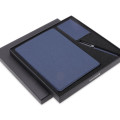 CHANGE ZERO Sustainable Gift Set with Refillable Notebook, Pen & Cardholder - Navy
