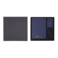 CHANGE ZERO Sustainable Gift Set with Refillable Notebook, Pen & Cardholder - Navy