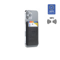 ROMA - Santhome® 2-in-1 Mag Cardholder and Inbuilt NFC Digital Business Card - Black