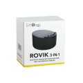 ROVIK - Giftology 3-in-1 Bluetooth Speaker with Sleep Machine and 15W Wireless Charger - Black