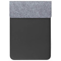 CAMDEN - Giftology 14" Felt Laptop Sleeve With 15W Magnetic Charger - Black