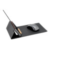 BLACE - CHANGE ZERO Recycled PU 15W Wireless Mousepad & Desk Organizer - Black
