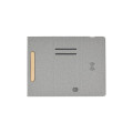 BLACE - CHANGE ZERO Recycled PU 15W Wireless Mousepad & Desk Organizer - Grey