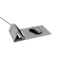 BLACE - CHANGE ZERO Recycled PU 15W Wireless Mousepad & Desk Organizer - Grey