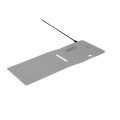 BLACE - CHANGE ZERO Recycled PU 15W Wireless Mousepad & Desk Organizer - Grey