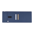BLACE - CHANGE ZERO Recycled PU 15W Wireless Mousepad & Desk Organizer - Navy Blue