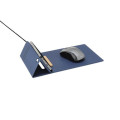 BLACE - CHANGE ZERO Recycled PU 15W Wireless Mousepad & Desk Organizer - Navy Blue