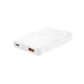 TARRENZ - Giftology 5000 mAh Magnetic Wireless Powerbank - White