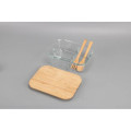 CORNETO - Hans Larsen Glass Lunch Box with Bamboo Cutlery