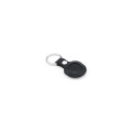 LEEVI - Santhome® PU Keychain with Santhome Tag pocket - Black