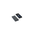 LEEVI - Santhome® PU Keychain with Santhome Tag pocket - Navy Blue
