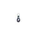 LEEVI - Santhome® PU Keychain with Santhome Tag pocket - Navy Blue